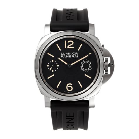 Panerai Luminor Marina 8 Days Steel Black Dial 44mm PAM00590.